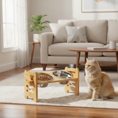 Gamelle Chat surélevée