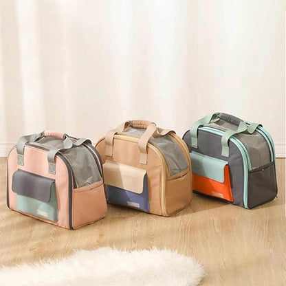 Sac de transport pour chat different couleurs